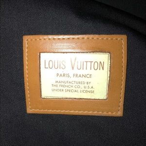 Vintage Louis Vuitton luggage bag